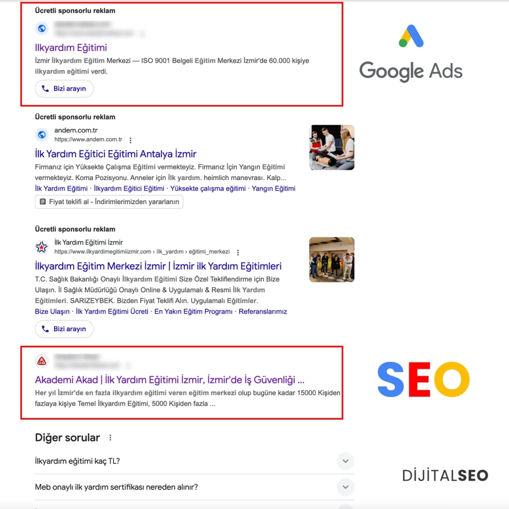 seo hizmeti sonrası google reklamlarına devam edilmeli mi?